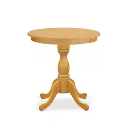 East West Furniture - ESAN3W - 3-Pc Modern Dining Room Set - 2 Dining Room Chairs and 1 Dining Room Table ( - Oak
