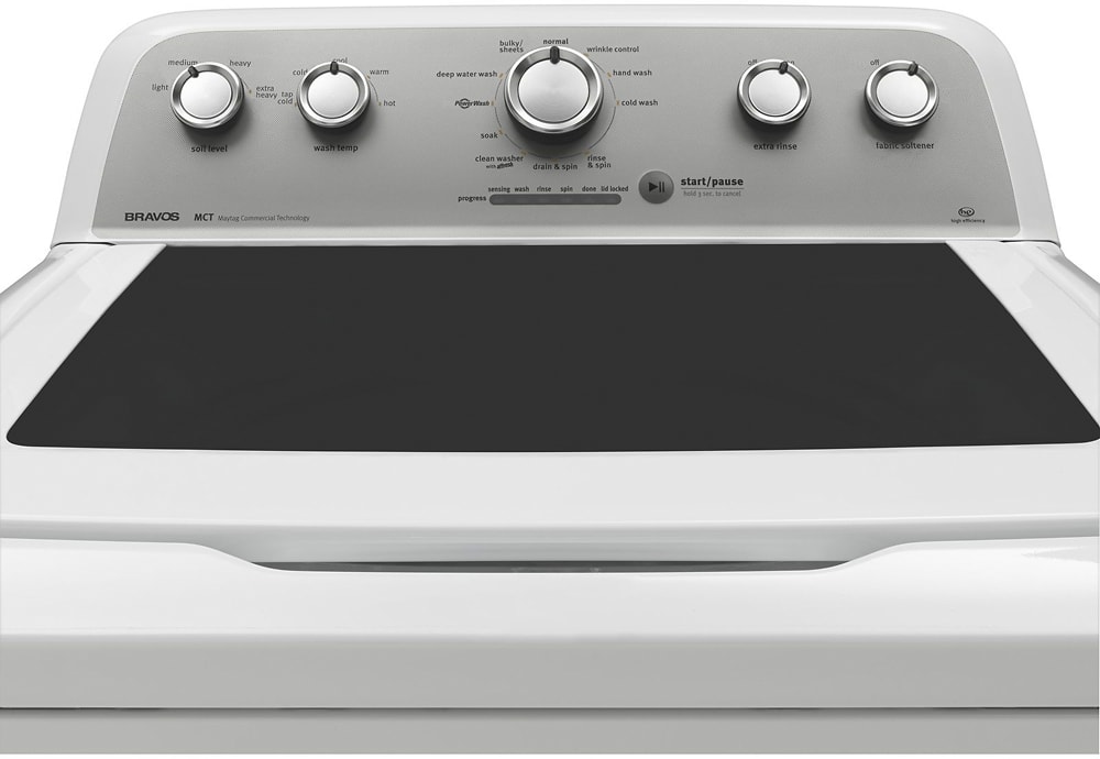 Alt View 1. Maytag - 4.3 Cu. Ft. High Efficiency Top Load Washer with Optimal Dispensers - White.