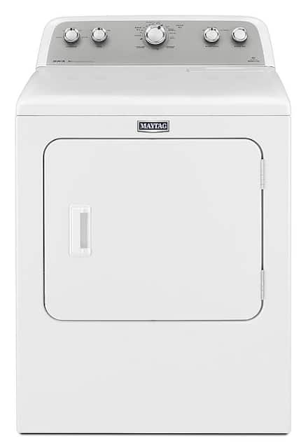 Maytag 7 0 Cu Ft 11 Cycle Gas Dryer White Mgdx655dw Best Buy