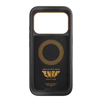 Peak Design GNAR Case | iPhone 17 Pro | Black Peak Design GNAR Case | iPhone 17 Pro | Black