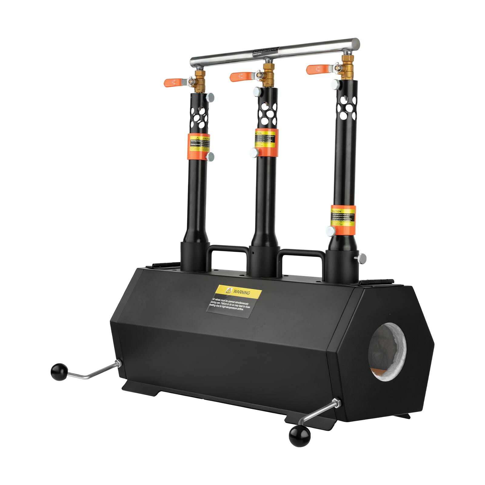 VEVOR Portable Propane Forge, 3 Burners, 2600℉ Tool and Knife