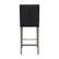 Alt View 12. CorLiving - Leila Fabric Bar Height Barstool - Graphite Black.