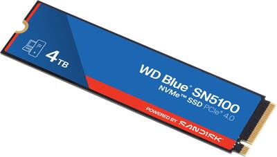 WD Blue SN5100 4TB Internal SSD PCIe Gen 4 x4 NVMe for laptops and WD Blue SN5100 4TB Internal SSD PCIe Gen 4 x4 NVMe for laptops and