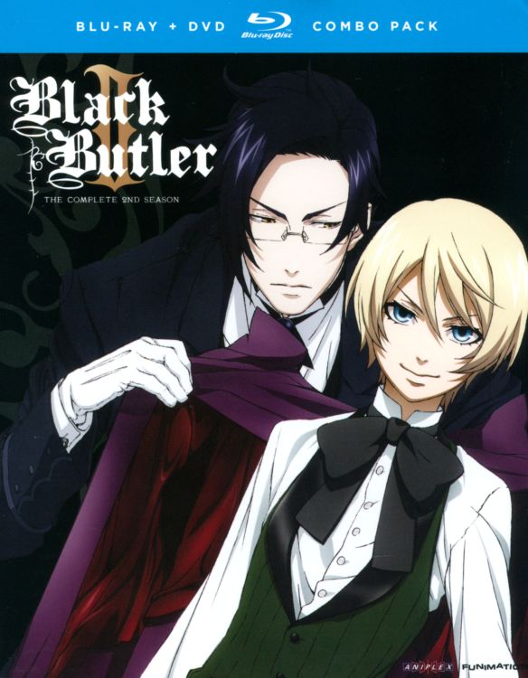 Best Buy Black Butler The Complete 2nd Season 5 Discs Blu Raydvd