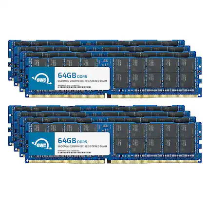 OWC 64GB DDR5 5600MHz 288PIN ECC REGISTERED DIMM
WARRANTY VOID IF REMOVED
OWC 64GB DDR5 5600MHz 288PIN ECC REGISTERED DIMM
WARRANTY VOID IF REMOVED
