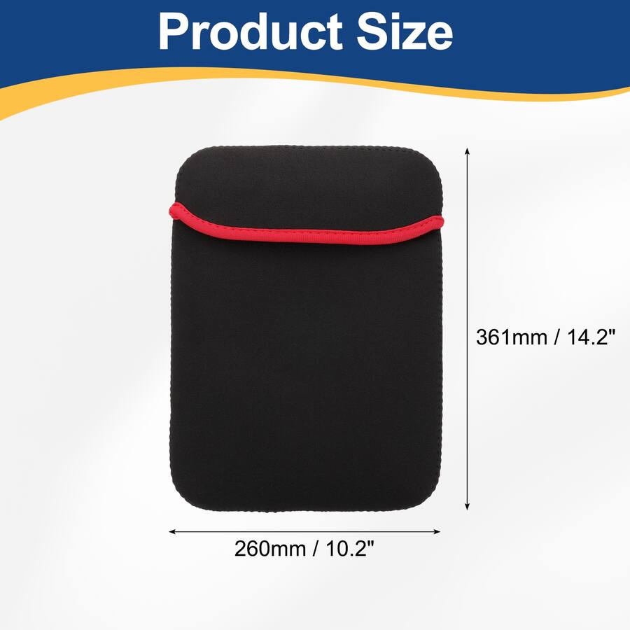 Running Notebook Example Unique Bargains Laptop Case Soft Computer Sleeve Carrying Bag ...