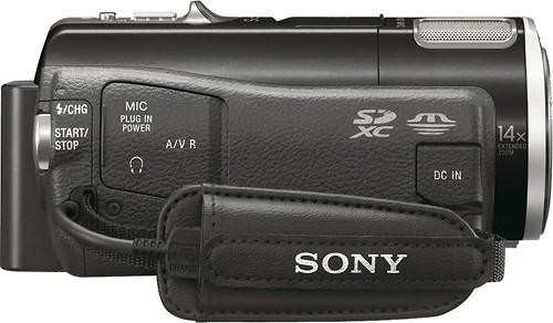Best Buy: Sony HDR-CX560V 64GB HD Flash Memory Camcorder Purple 