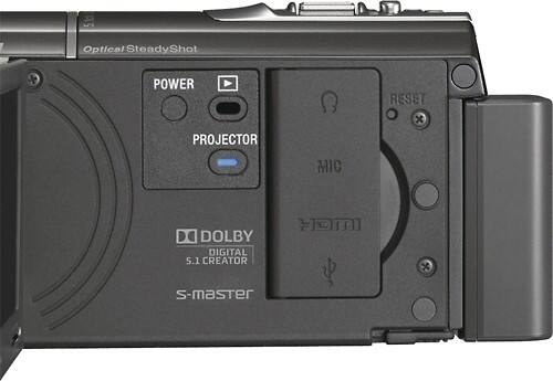 sony handycam reset button