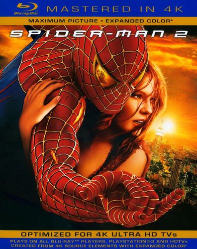  Spider-Man 2 [Includes Digital Copy] [UltraViolet] [Blu-ray] [Eng/Fre] [2004]
