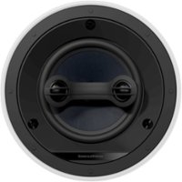 Bowers & Wilkins - CI600 Series 6" Dual Channel Stereo Surround In-Ceiling Speaker w/Aramid Fiber Midbass - (Each) - Paintable White - Front_Zoom