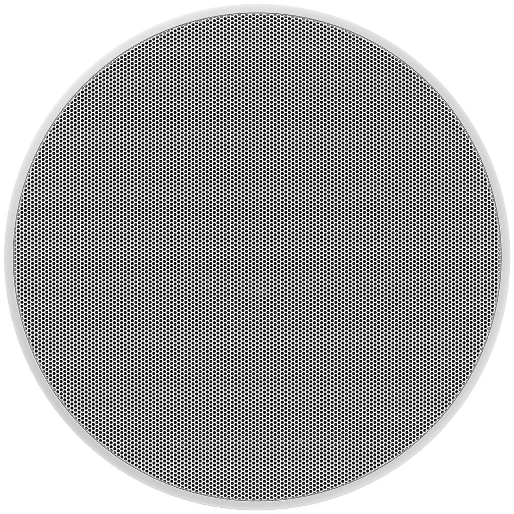 Angle. Bowers & Wilkins - CI600 Series 6" In-Ceiling Speakers with Glass Fiber Midbass - (Pair) - Paintable White.