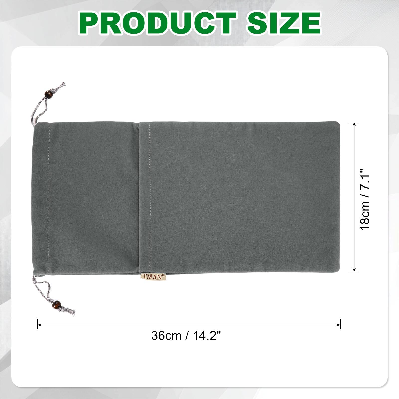PRODUCT SIZE

7.1" / 18cm  
36cm / 14.2"