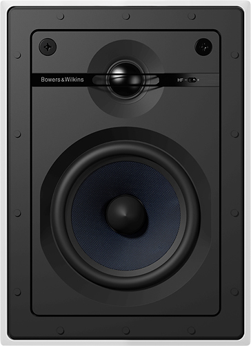 Angle View: Definitive Technology - DT Series 6.5" 2-Way In-Wall Speaker (Each) - Black