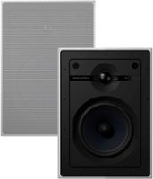 Bowers & Wilkins - CI600 Series 5" In-Wall Speakers w/ Cast Basket, Aramid Fiber Midbass and Nautilus Tweeter - (Pair) - Paintable White - Front_Zoom