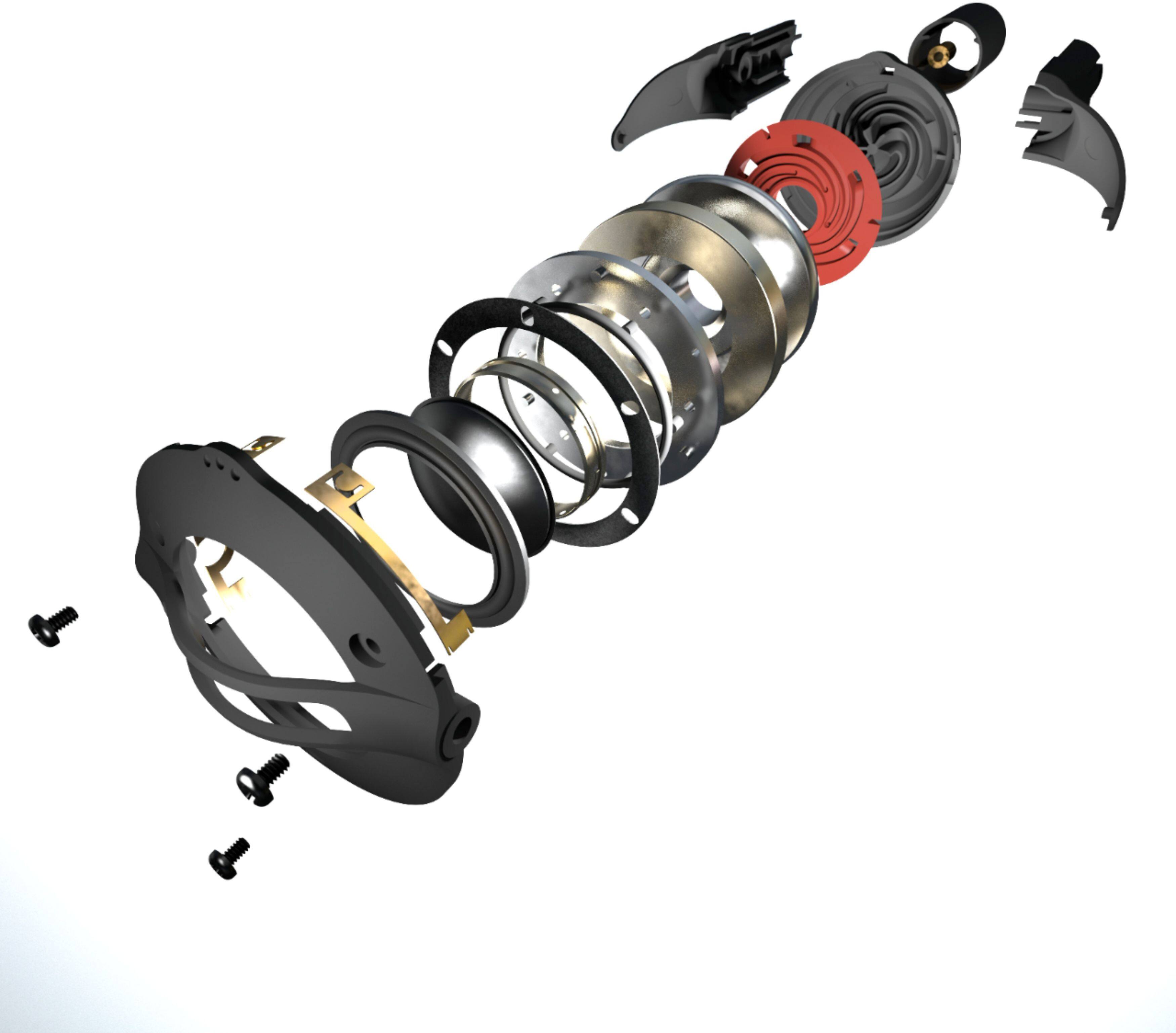 Back. Bowers & Wilkins - CI600 Series 5" In-Wall Speakers w/ Cast Basket, Aramid Fiber Midbass and Nautilus Tweeter - (Pair) - Paintable White.