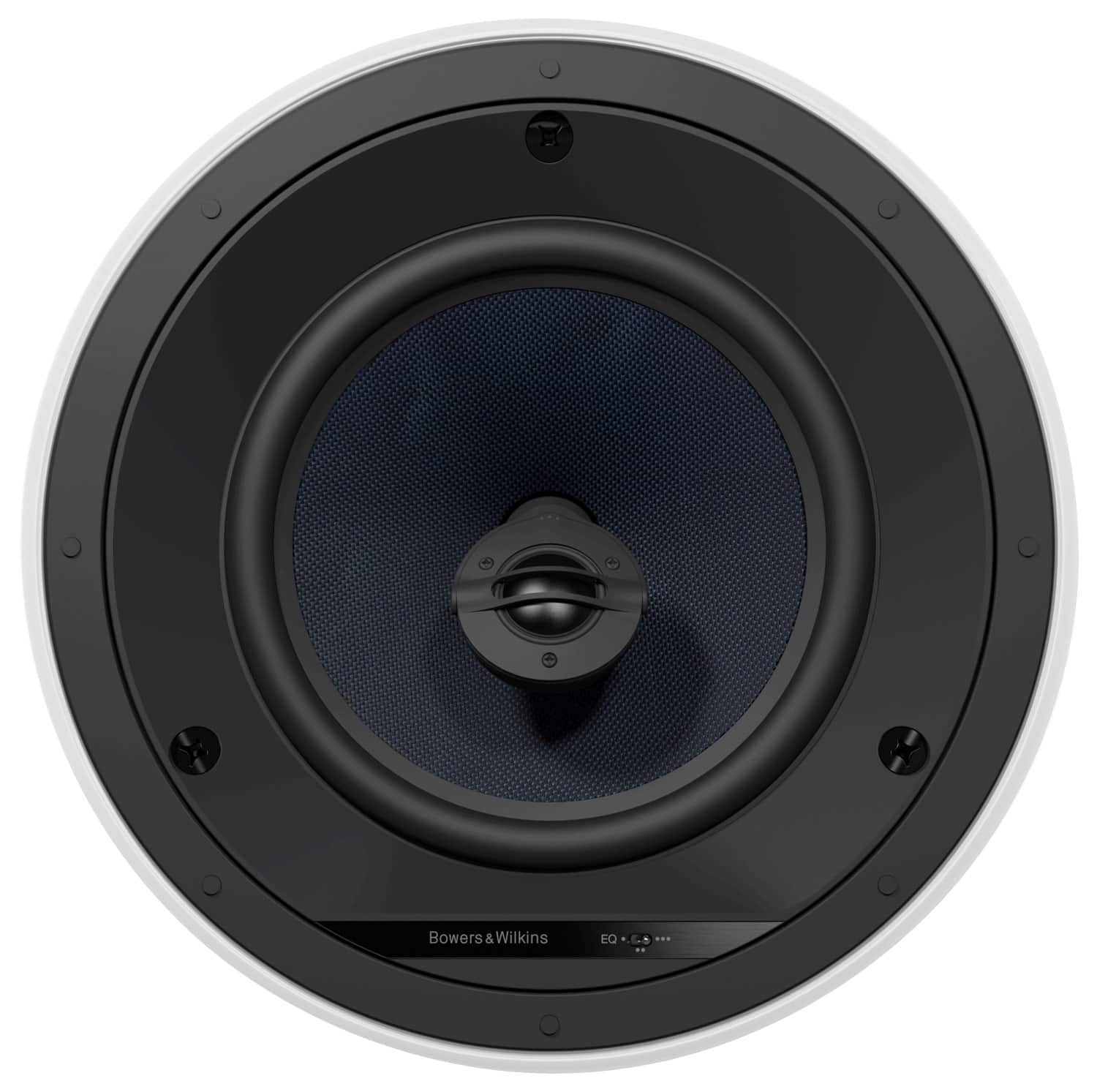 Bowers & Wilkins - 8" 2-Way In-Ceiling Speakers (Pair) - White/Black - Front_Zoom