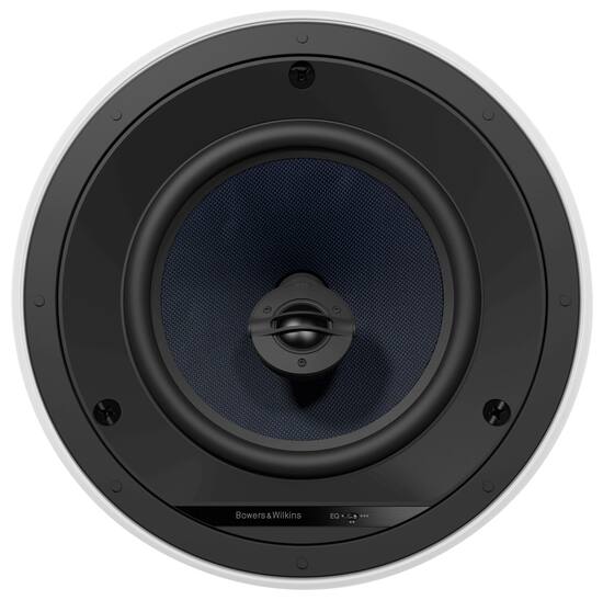 Bowers Wilkins 8 2 Way In Ceiling Speakers Pair White Black Ccm682 Pair Best Buy