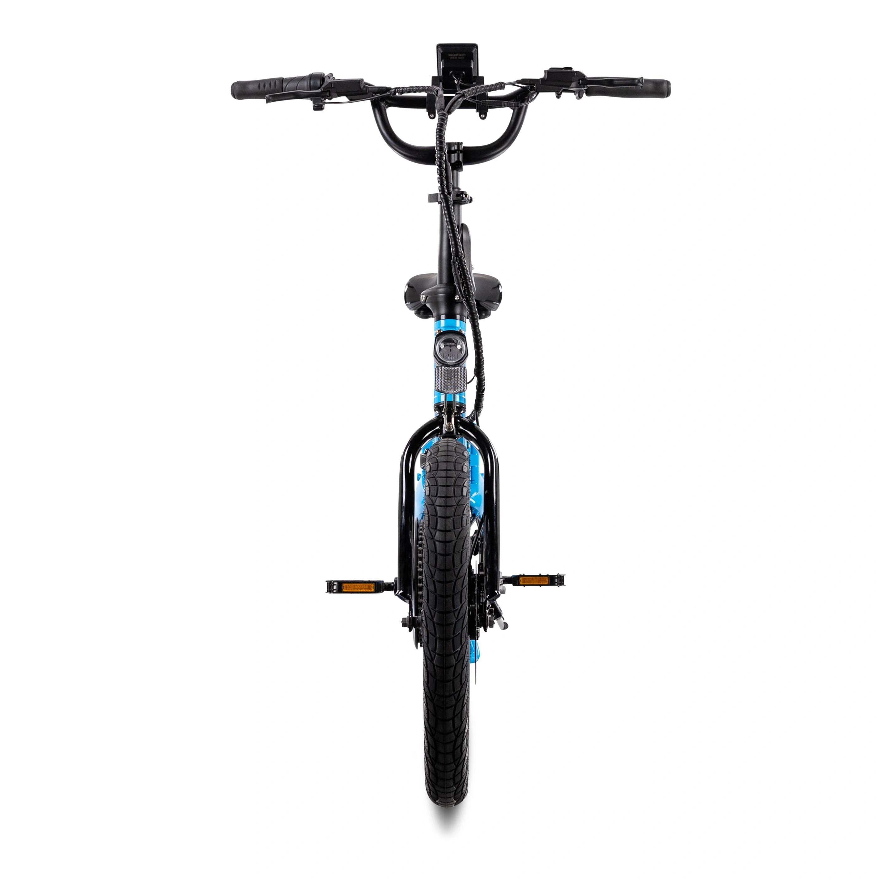 Alt View 20. Lectric eBikes - XP Lite2 Foldable Long-Range eBike: 80 miles Max Operating Range & 20 mph Max Speed - Lectric Blue.