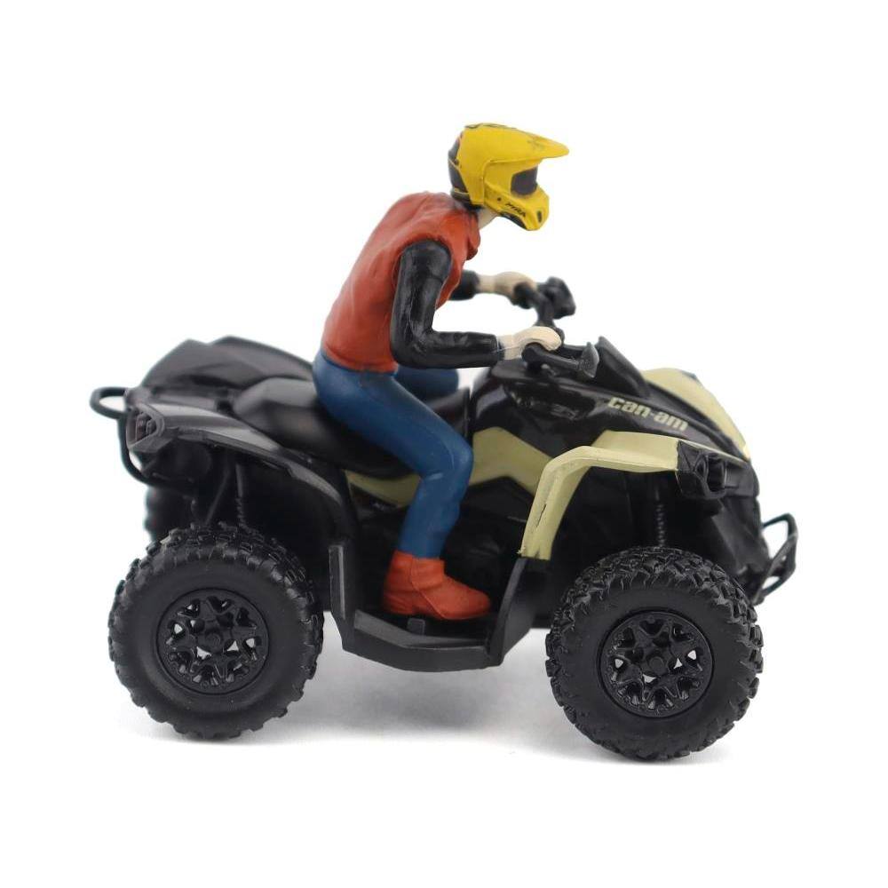 Angle. BRP Models - Can-Am Renegade X XC 1000R ATV Desert Tan with Driver Figure 1/32 Diecast Model by BRP Models - Multi.