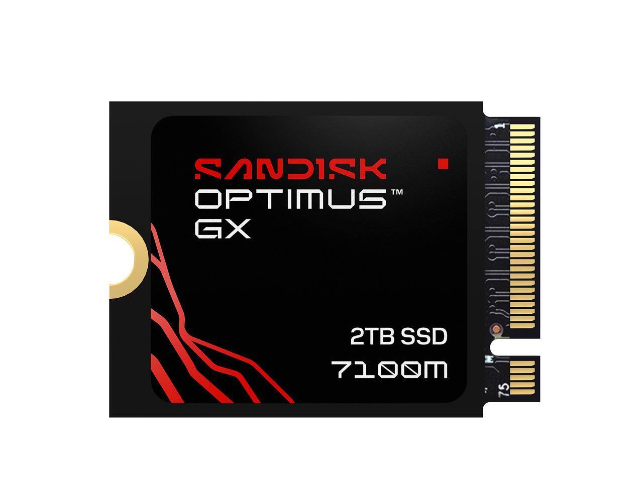 SANDISK™ OPTIMUS™ GX  
2TB SSD  
7100M