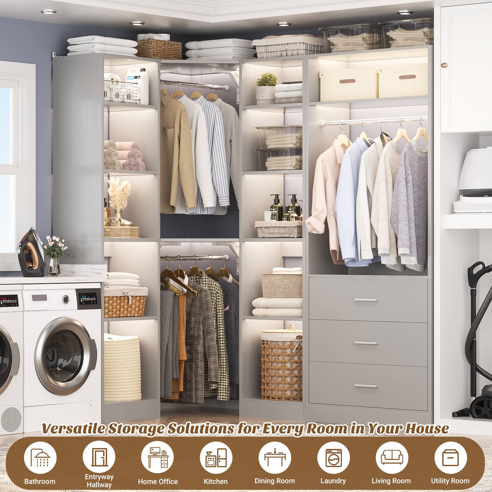 Versatile Storage Solutions for Every Room in Your House

- Bathroom
- Entryway
- Hallway
- Home Office
- Kitchen
- Dining Room
- Laundry
- Living Room
- Utility Room