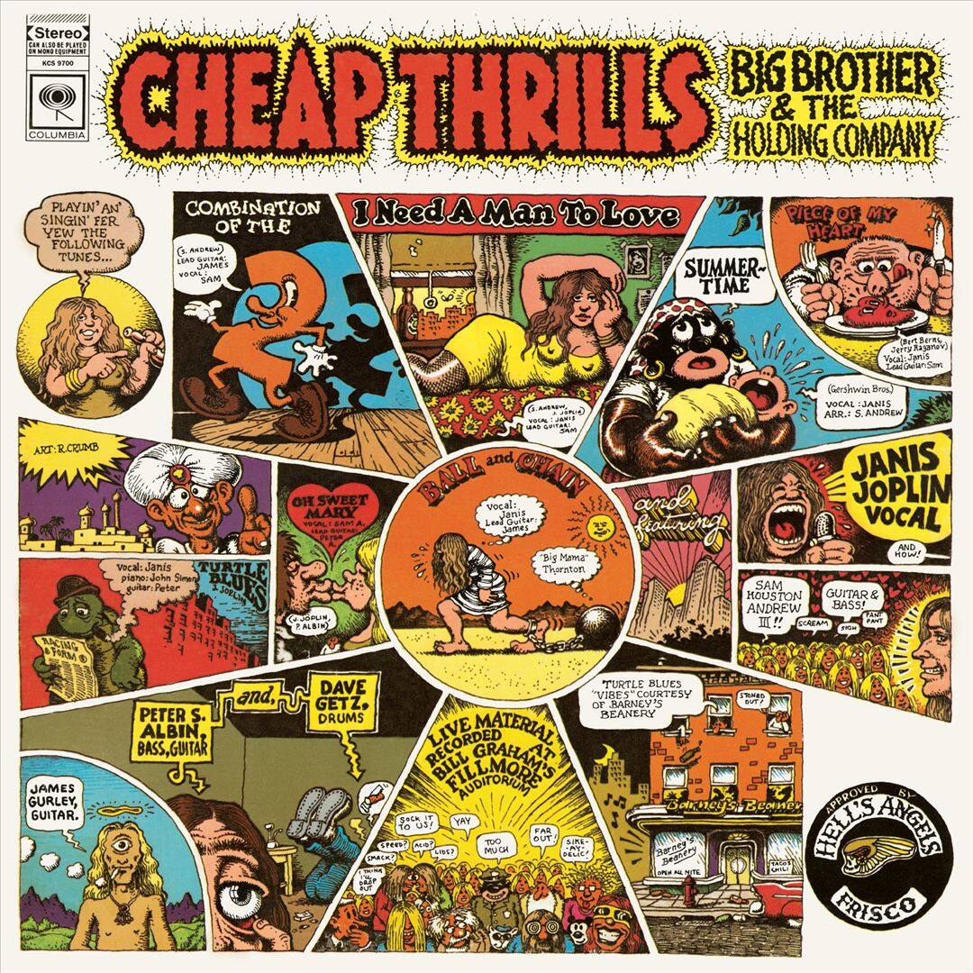 Front. Cheap Thrills [LP].