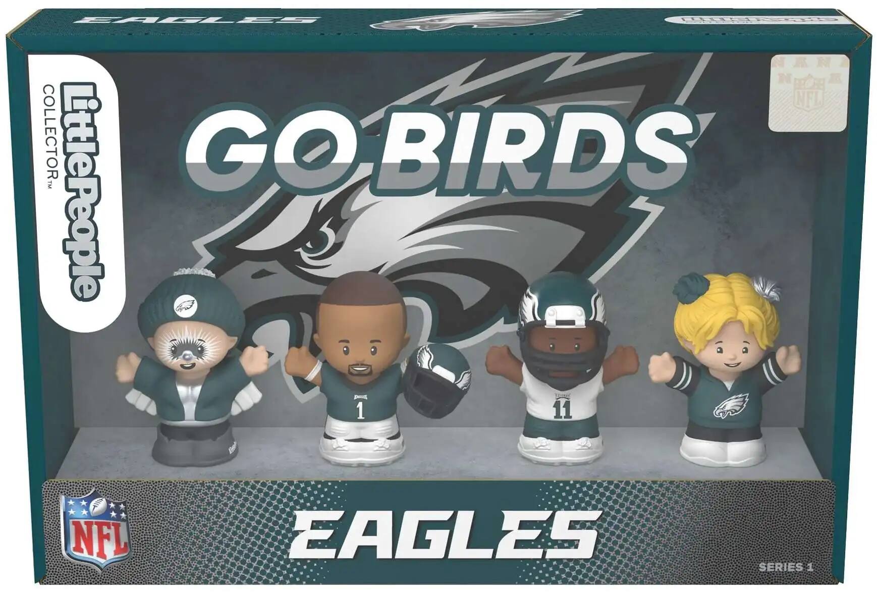 Eagles Beche NFL Collector. Go Birds Go! Little People pN 1 11 NFL Eagles Series 1
