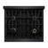 Alt View 2. ZLINE - 30 in. Wide 4 Burner Autograph Classic Dual Fuel Black Stainless Range w/ Gold Accents (CDRBZ-30-G) - Black Stainless Steel.