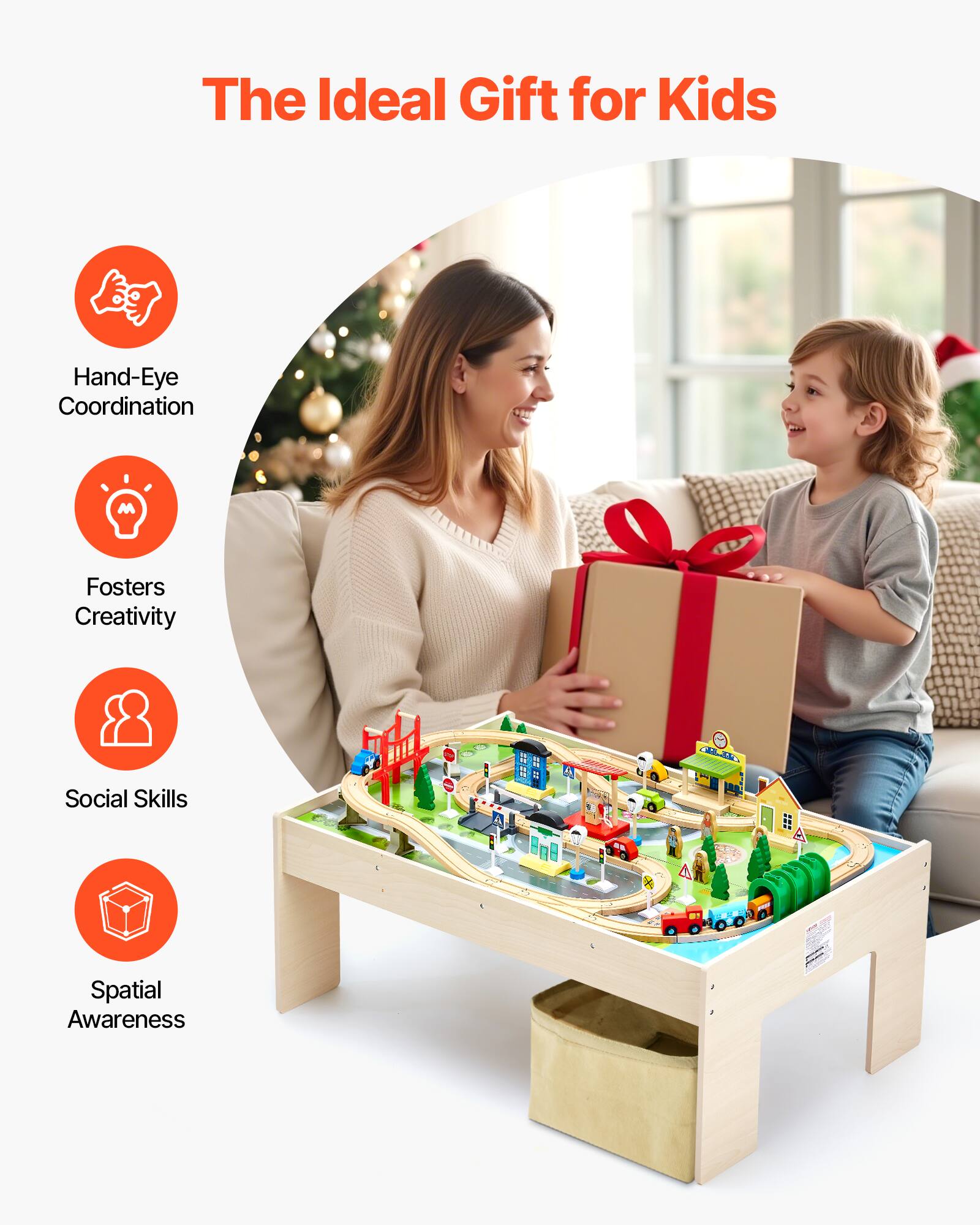 The Ideal Gift for Kids

- Hand-Eye Coordination
- Fosters Creativity
- Social Skills
- Spatial Awareness