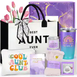 Paradigms Interiors - Purple Gifts For Women Birthday W canvas Tote Bag face deserves best know - Aunt