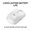 Long Lasting Battery Life Logi 18-Month Battery Life with Auto Sleep