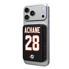 Keyscaper - De-Von Achane Miami Dolphins 5000mAh Wireless Magnetic Power Bank - Black