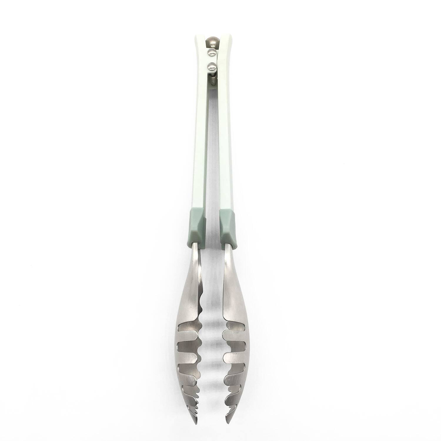Back. Malletson - Spill-Proof Tongs with Gravity Ball Lock for Cleaner Dining.