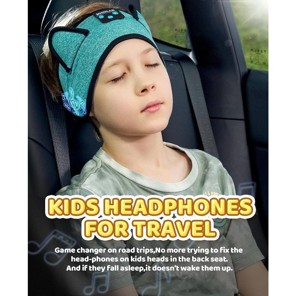 **KIDS HEADPHONES FOR TRAVEL**

Game changer on road trips, No more trying to fix the head-phones on kids heads in the back seat. And if they fall asleep, it doesn't wake them up.