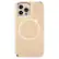Front. LuMee - Halo Battery Charger Case for iPhone 13 Pro - Gold Mirror.