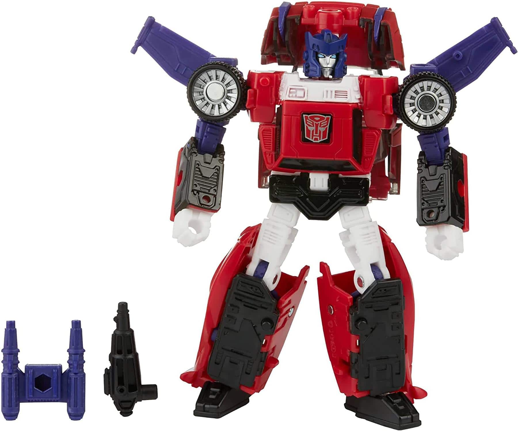 Hasbro - Transformers War for Cybertron Trilogy: Kingdom Deluxe Class Autobot Road Rage - Red
