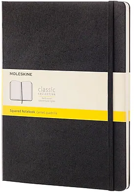 MOLESKINE
classic COLLECTION
Hard cover
coloured elastic closure
Squared Notebook
Carnet quadrillé