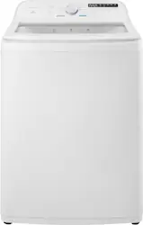 Insignia™ - 4.1 Cu. Ft. Top Load Washer with ColdMotion Technology - White - Front_Zoom