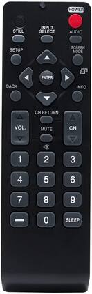VINABTY - New NH000UD Replaced Remote Fits for Emerson and Sylvania TV LC190EM2 LC260EM2 LC220EM1 LC320EM2 LC401EM3F CLC401EM2F - Black