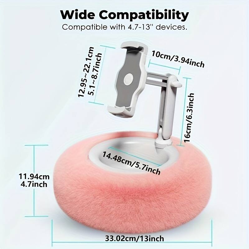 Wide Compatibility  
Compatible with 4.7-13" devices.  

- 10cm/3.94inch  
- 11.94cm/4.7inch  
- 12.95~22.1cm/5.1~8.7inch  
- 14.48cm/5.7inch  
- 16cm/6.3inch  
- 33.02cm/13inch