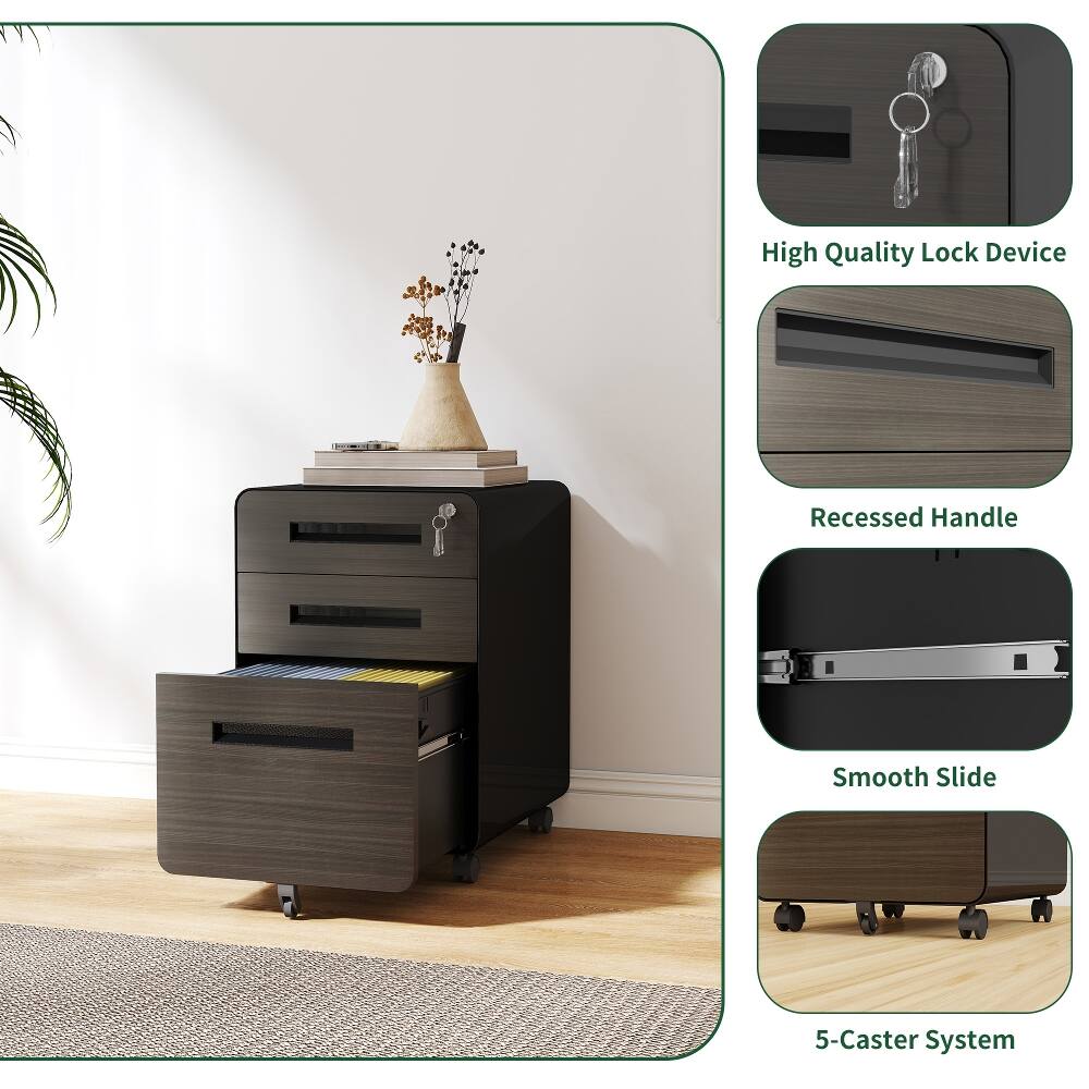 High Quality Lock Device  
Recessed Handle  
Smooth Slide  
5-Caster System