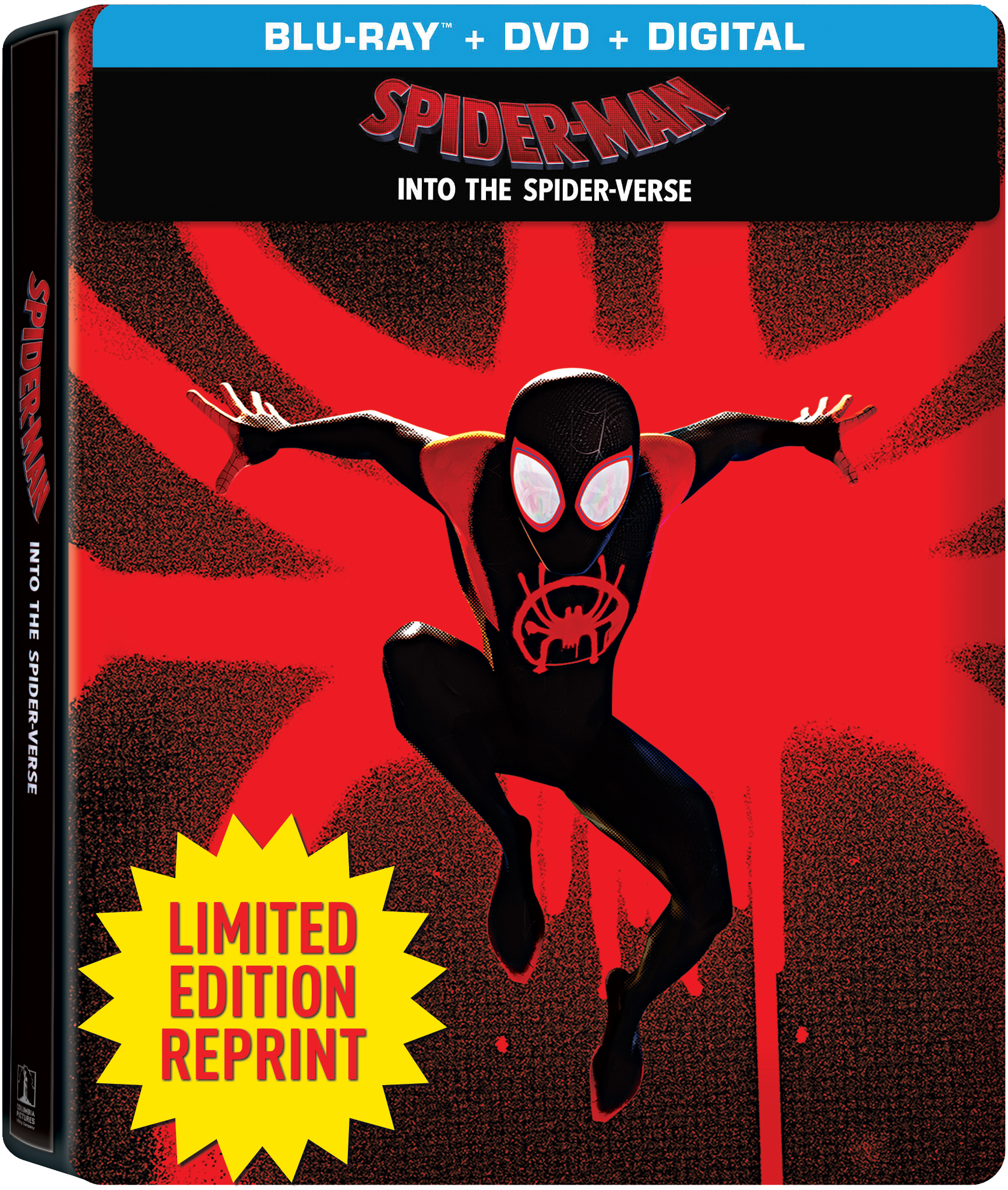 Spider-Man: Across The Spider-verse (Blu-Ray + DVD + Digital Copy)