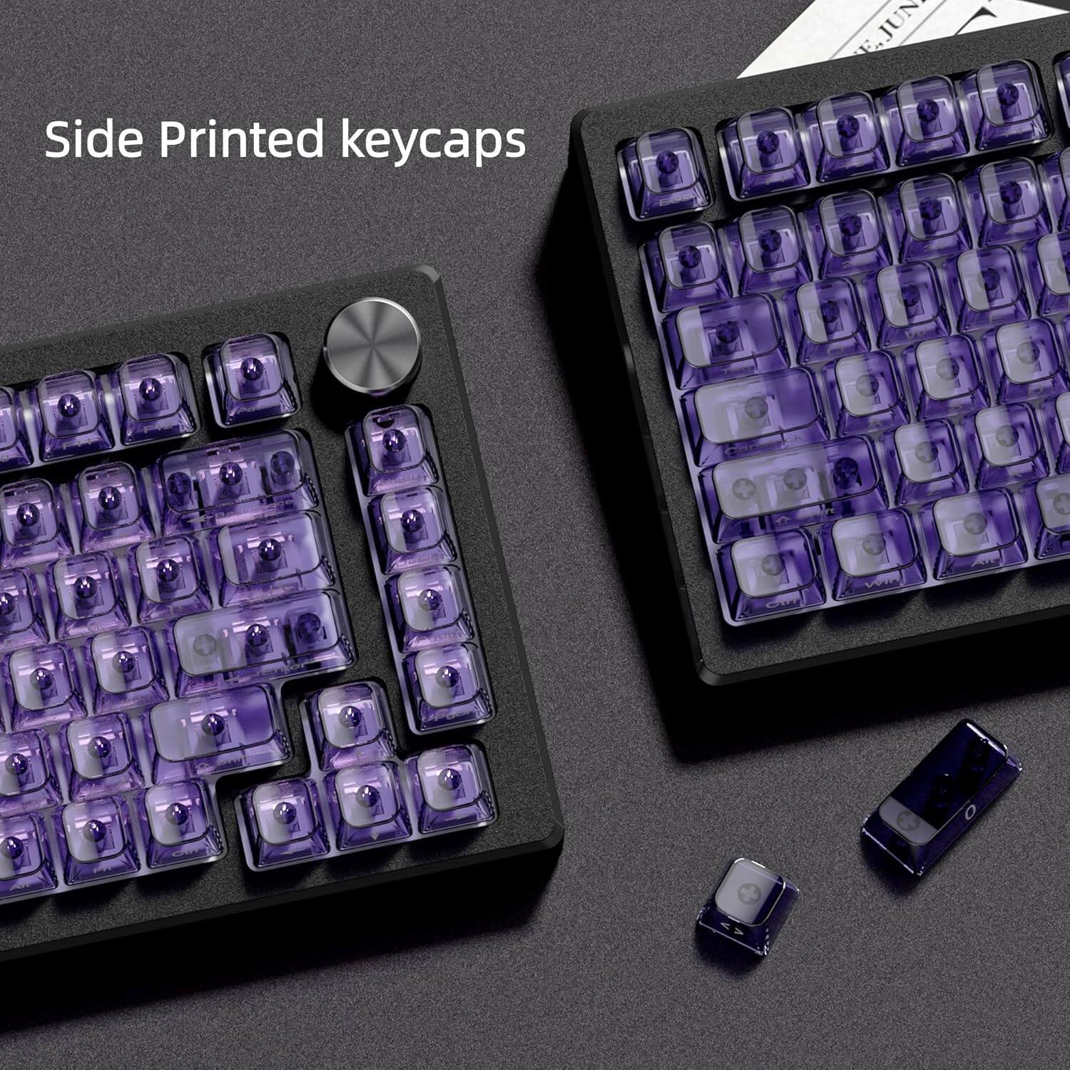 Side Printed keycaps