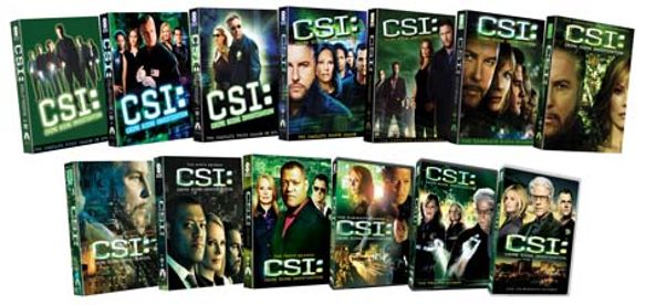  CSI: Crime Scene Investigation - Seasons 1-13 [81 Discs] [DVD]