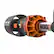 Alt View 16. WORX - WG543 20V 125MPH 410CFM Cordless Handheld Blower (1 x 4.0 Ah Battery and 1 x Charger) - Black.