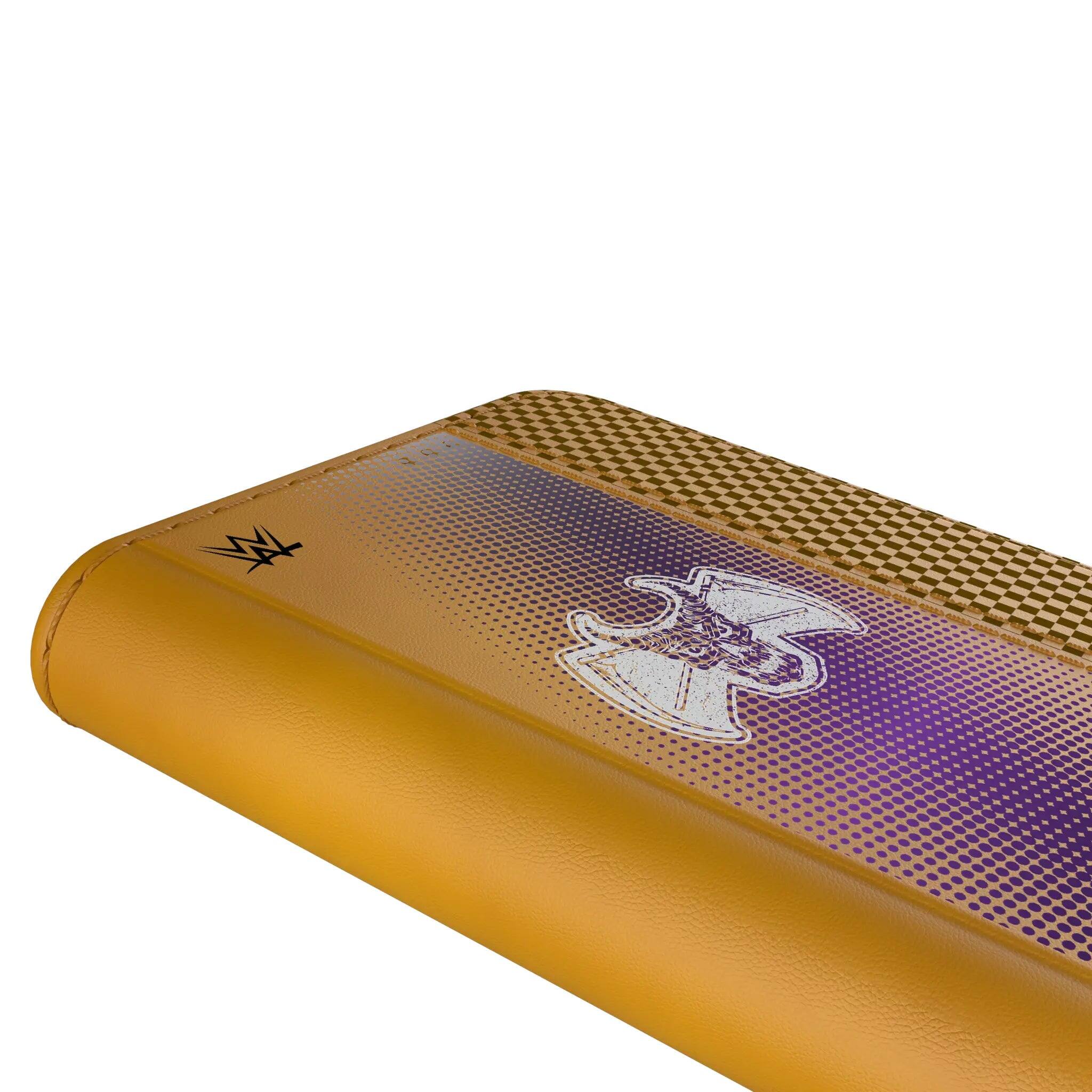 Left. Keyscaper - WWE Superstar Folio Phone Case - Apple iPhone 15 - Undertaker.