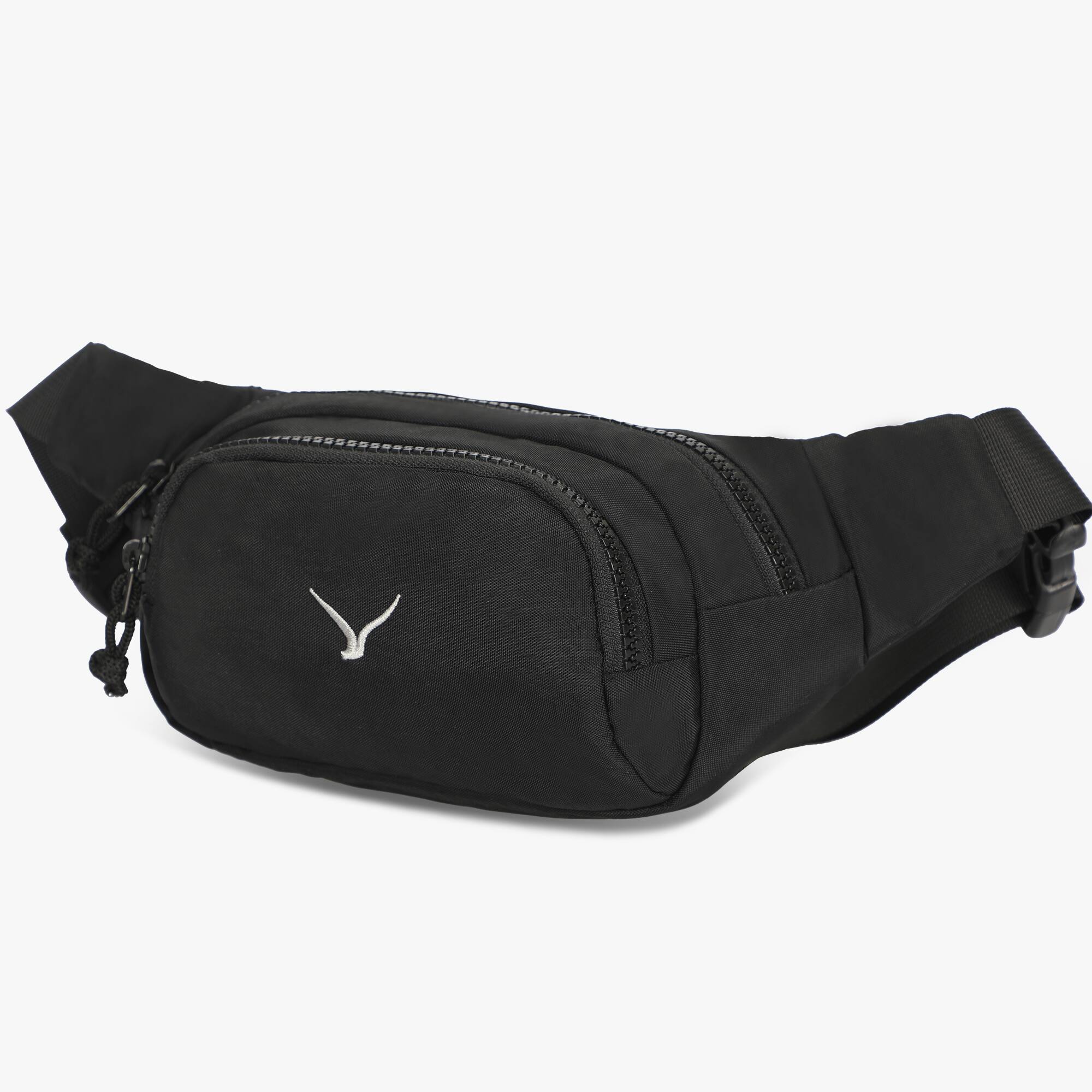 Front. Hynes Eagle - On-the-Go Fanny Pack Sling - Black.