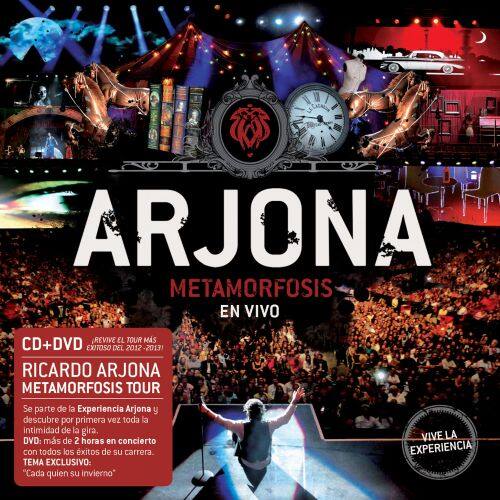 Front. Arjona Metamorfosis en Vivo [CD/DVD] [CD & DVD].