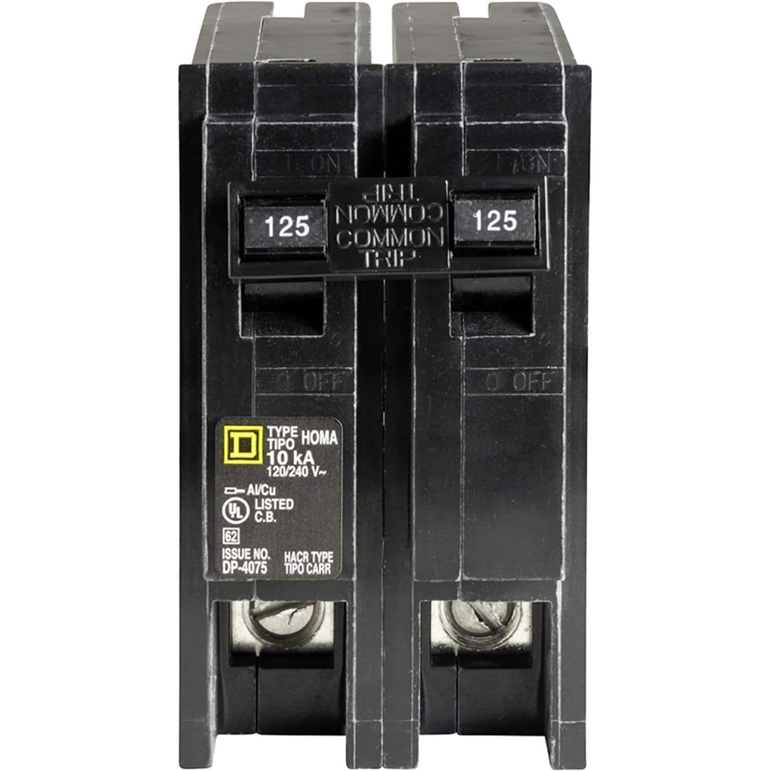 Square D - 125 amps 2-Pole Circuit Breaker