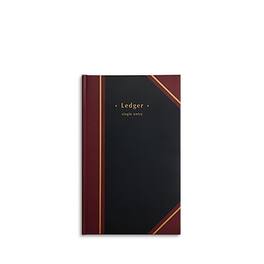 Staples - Ledger Book, 150 Sheets/Book (217679) - Black